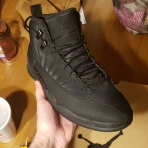 Jordan retro 12s winter black
